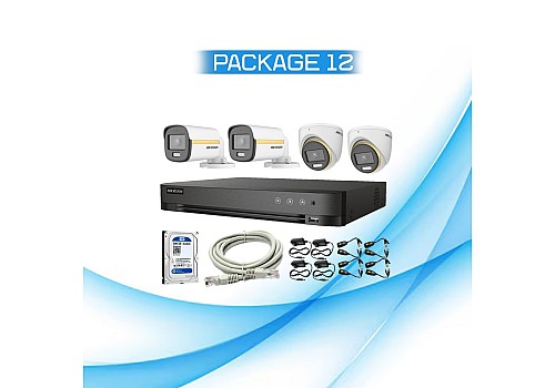 Hikvision HD 4 Camera Package