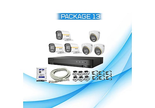 Hikvision HD 6 Camera Package