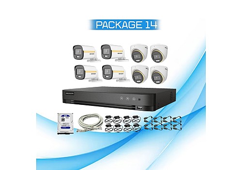 Hikvision HD 8 Camera Package