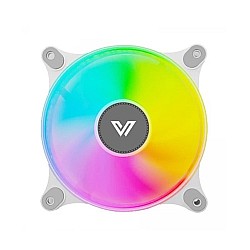 Value-Top W1292S 12CM White Static RGB Case Fan