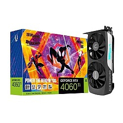 ZOTAC GAMING GeForce RTX 4060 Ti 8GB Twin Edge OC Spider-Man: Across The Spider-Verse Bundle Graphics Card