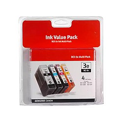 Canon BCI-3e Black and Color MultiPack Ink Cartridge