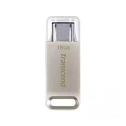 Transcend TS16GJF850S 16GB USB (Type C) 3.1 Silver Plating Pen Drive